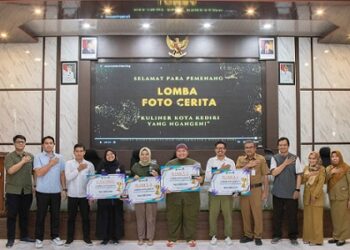 Puncak Gelaran Lomba Foto Cerita “Kuliner Kota Kediri yang Ngangeni”, Empat KIM Keluar sebagai Juara
