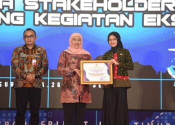 Kota Kediri Sabet Penghargaan Bergengsi di Festival Ekspor 2025 Jawa Timur, Komitmen Mbak Wali Dorong IKM Go Global