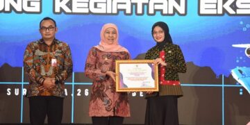 Kota Kediri Sabet Penghargaan Bergengsi di Festival Ekspor 2025 Jawa Timur, Komitmen Mbak Wali Dorong IKM Go Global