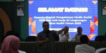 Diskominfo Gandeng Expertise Dukung Peningkatan Skill Pengelola Medsos OPD dan Unit Kerja Pemkot Kediri
