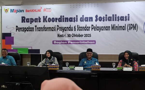 Walikota Kediri Dorong Posyandu Jadi Pusat Layanan Masyarakat