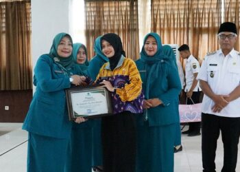 Pelantikan Ketua TP PKK Kecamatan se-Kota Kediri, Mbak Wali Berpesan PKK harus sinergis dan inovatif