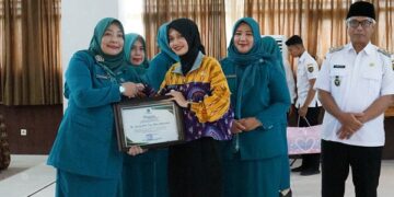 Pelantikan Ketua TP PKK Kecamatan se-Kota Kediri, Mbak Wali Berpesan PKK harus sinergis dan inovatif