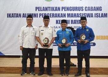 Pengurus IKA PMII Kediri Raya Dilantik, Gus Qowim: Jaga Soliditas, Perkuat Komunikasi, dan Tanamkan Budaya Kolaborasi