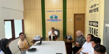 Ruang Kadisbudparpora Kota Kediri Disulap Jadi Command Center Dhoho Night Carnival