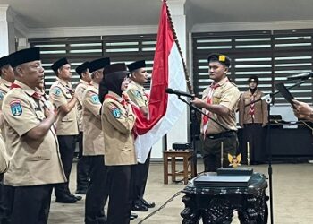 Mbak Wali Pimpin Pramuka  Kota Kediri, Jadi Kamabicab Termuda di Tanah Air