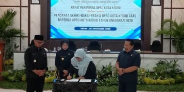DPRD Kota Kediri Setujui RAPBD 2026, Pemkot Fokus Peningkatan Layanan Dasar
