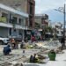 Progres Pedestrian Baru Jalan Stasiun Positif, Kabel Mulai Ditata