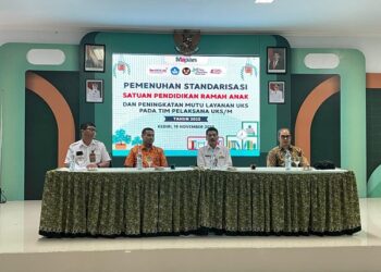 Gelar Bimtek Sekolah Ramah Anak dan UKS, Pemkot Kediri Perkuat Perlindungan dan Kesehatan Peserta Didik