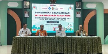 Gelar Bimtek Sekolah Ramah Anak dan UKS, Pemkot Kediri Perkuat Perlindungan dan Kesehatan Peserta Didik