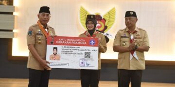 Dilantik sebagai Kamabicab Pramuka Kota Kediri, Mbak Wali: Pramuka Wadah Pembentukan Karakter Generasi Bangsa
