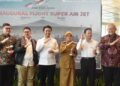 Momen Hari Pahlawan, Mbak Wali Turut Saksikan Inagural Flight Bandara Dhoho Kediri