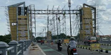 Pemkot Kediri Beri Perpanjangan Waktu Pengerjaan Ornamen Jembatan Brawijaya