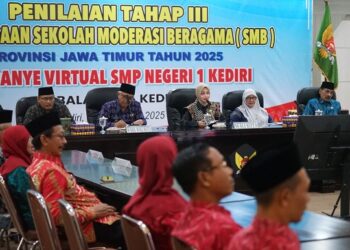 Mbak Wali Dukung Penuh SMPN 1 Kediri Raih Penghargaan Sekolah Moderasi Beragama Jatim