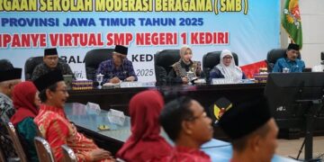 Mbak Wali Dukung Penuh SMPN 1 Kediri Raih Penghargaan Sekolah Moderasi Beragama Jatim