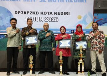 Perkuat Sekolah Siaga Kependudukan untuk Wujudkan Generasi Unggul, Pemkot Kediri Gelar Workshop dan Serahkan Penghargaan Sekolah SKK