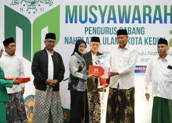 Hadiri Muskercab PCNU, Mbak Wali Ajak Kuatkan Sinergi Mewujudkan NU Yang Adaptif, Kolaboratif dan Inklusif