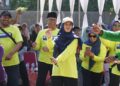 Senam Bersama Warga Setonopande, Gus Qowim: Guyub Rukun Jadi Energi Bangun Kota Kediri MAPAN