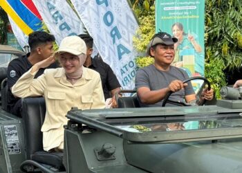 Konvoi VW dan Jeep Antik Meriahkan Napak Tilas PB Jenderal Sudirman di KotaKediri