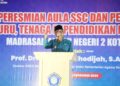 Hadiri Peresmian Salim Sport Center MAN 2 Kota Kediri, Gus Qowim Optimis Jadi Energi Baru Untuk Raih Prestasi