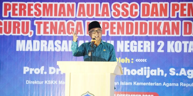 Hadiri Peresmian Salim Sport Center MAN 2 Kota Kediri, Gus Qowim Optimis Jadi Energi Baru Untuk Raih Prestasi