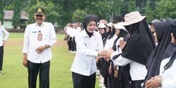 Mbak Wali Perkuat Karakter PPPK Dinas Pendidikan Melalui Pelatihan di Brigif 16 Wira Yudha