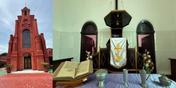 Gereja Merah Kota Kediri, Bangunan Bersejarah Berusia 121 Tahun yang Masih Kokoh