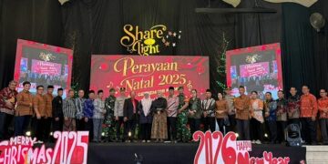 Forkopimda Safari Natal, Umat Nasrani Kota Kediri Doakan Kota Semakin Mapan