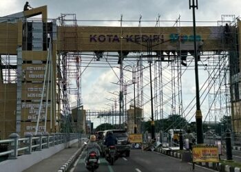 PUPR Kediri Beri Kesempatan Tambahan Kontraktor Selesaikan Jembatan Brawijaya