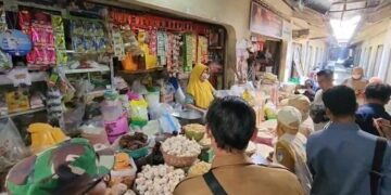 Sidak Nataru, Harga Bahan Pokok di Kediri Terpantau Stabil