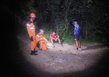 BPBD Kota Kediri Evakuasi Dua Pendaki Tersesat di Bukit Klotok
