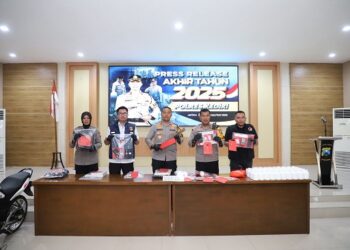 Meski Kasus Naik, Crime Clearance Polres Kediri Capai 93,9 Persen