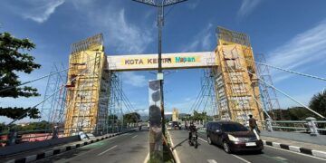 Revitalisasi Jembatan Brawijaya Kediri Rampung, Tinggal Finishing dan Pembersihan