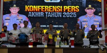Polres Kediri Kota Catat 282 Kasus Kriminal di Tahun 2025
