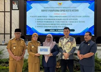 Tiga Perda Baru Siap Jadi Fondasi Transformasi Kota Kediri