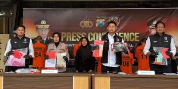 Polres Kediri Kota Ringkus Dua Pelaku Kekerasan Seksual Anak