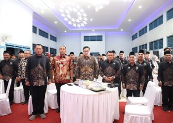 Kapolres Kediri Hadiri Pengukuhan Pimpinan Dekopinda Kabupaten Kediri