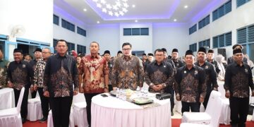 Kapolres Kediri Hadiri Pengukuhan Pimpinan Dekopinda Kabupaten Kediri