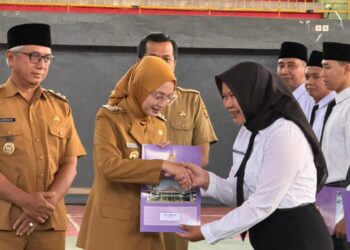Tenaga Honorer Terharu Akhirnya Dilantik PPPK Paruh Waktu