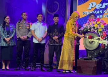 Disemarakkan Penampilan Rio Febrian, Jalan Stasiun Jadi Ikon Baru Kota Kediri