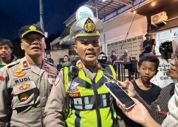 Harapan Jaya Terlibat Laka Beruntun, Tabrak Sepeda Motor Sampai Rumah
