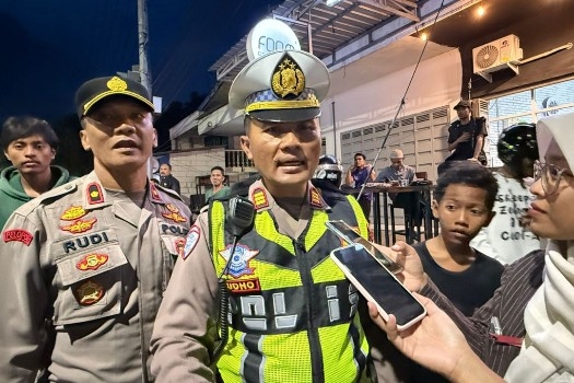 Harapan Jaya Terlibat Laka Beruntun, Tabrak Sepeda Motor Sampai Rumah