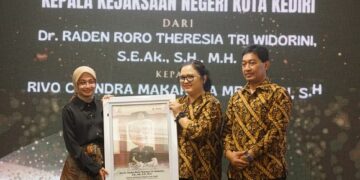 Pisah Sambut Kepala Kejaksaan Negeri Kota Kediri, Mbak Wali Apresiasi Kinerja dan Perkuat Sinergi