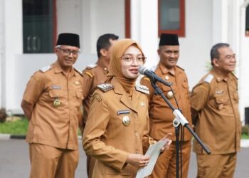 Pimpin Apel Pagi, Mbak Wali Tekankan Literasi Membaca dan Pelestarian Lingkungan