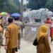 Satpol PP Kabupaten Kediri – OPD Terkait Pastikan Aktivitas Wisata – Ekonomi di Patung Macan Putih Kondusif