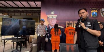 Suami Eksekutor, Istri Jadi Pengawas: Pasutri di Kota Kediri Terjerat Kasus Curanmor