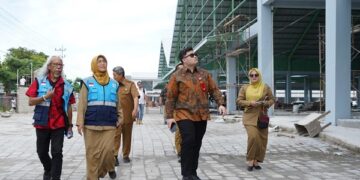 Pemkab Kediri Dorong Kontraktor Percepat Pengerjaan Pasar Ngadiluwih