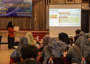 Dinas Sosial Kota Kediri Adakan Bimtek Pembaharuan DTSEN bagi Relawan dan Pekerja Sosial