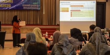 Dinas Sosial Kota Kediri Adakan Bimtek Pembaharuan DTSEN bagi Relawan dan Pekerja Sosial