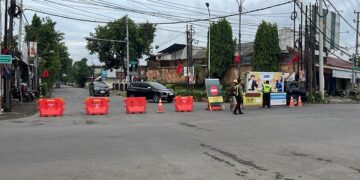 Lakukan Pemasangan Erection Girder, Jalan Suparjan Mangun Wijaya Akan Ditutup Total Selama Empat Hari